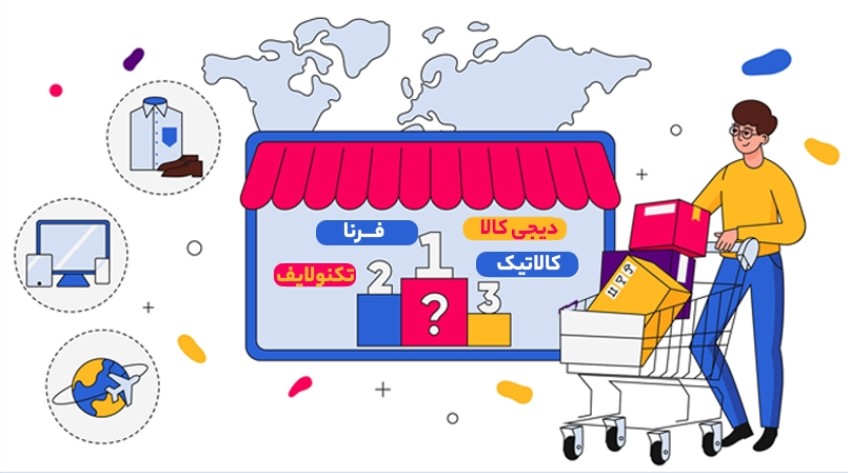 بزرگترین فروشگاه‌های اینترنتی حوزه تکنولوژی در ایران