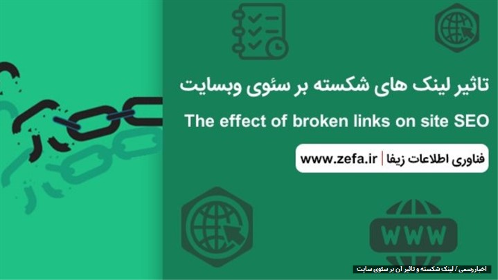 لینک شکسته و تاثیر آن بر سئوی سایت لینک شکسته و تاثیر آن بر سئوی سایت