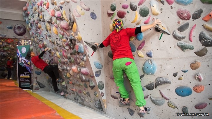 دومین دوره مسابقات سنگ‌نوردی باشگاه کوهنوردی تهران برگزار شد
