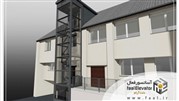 نصب آسانسور در بالکن