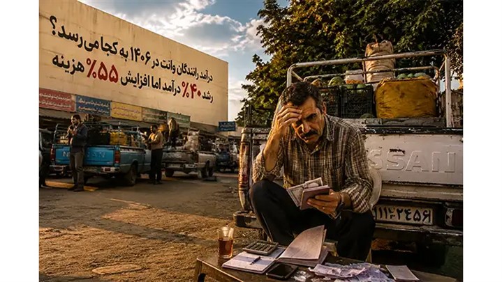 درآمد رانندگان وانت در ۱۴۰۶ به کجا می‌رسد؟ 