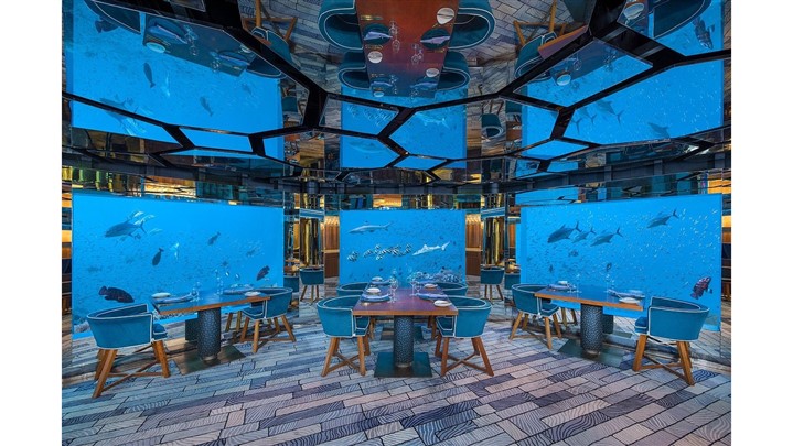 رستوران های زیر آب مالدیو