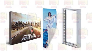 درباره لایت باکس، فریم لس پارچه‌ای برای چاپ